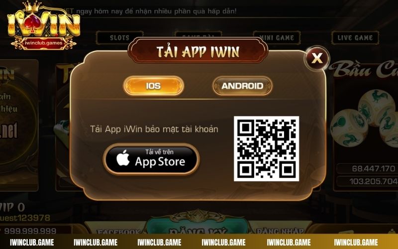 Chi tiết 4 thao tác tải app IWIN trên iOS cực đơn giản