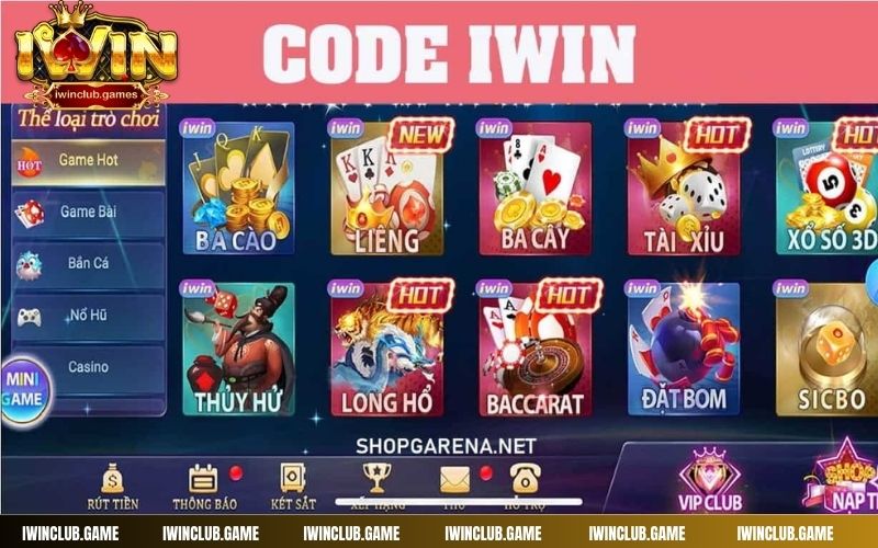 Code IWIN là mã quà tặng cực khủng free được cung cấp từ cổng game