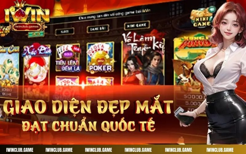 Tựa game điêu thuyền của iWin đạt chuẩn quốc tế